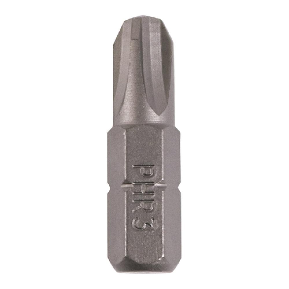 Timco 3PH25PACK S2 Driver Bits - Ph No.3 X 25 Blister Pack 10