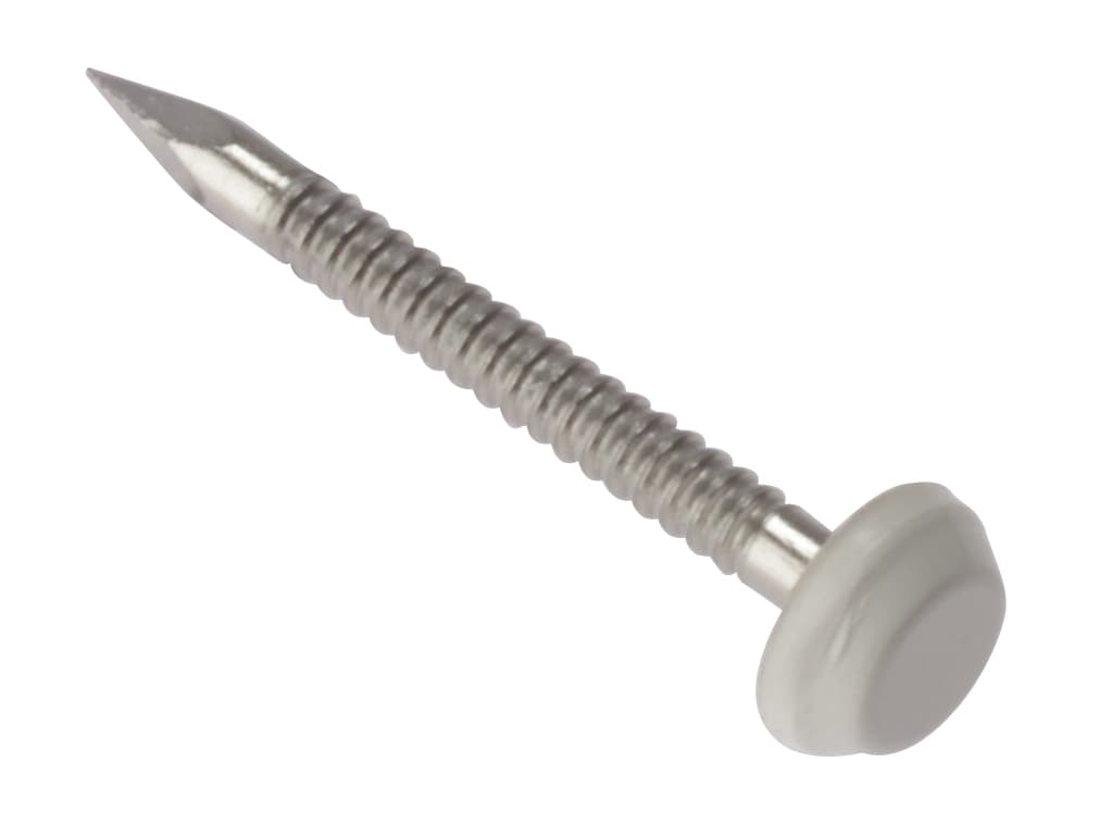 Seac Cladding Pins & Nails | 2.0 X 30Mm | A4 Stainless Brown Plastic Head | Box 250 SEAPP30BR