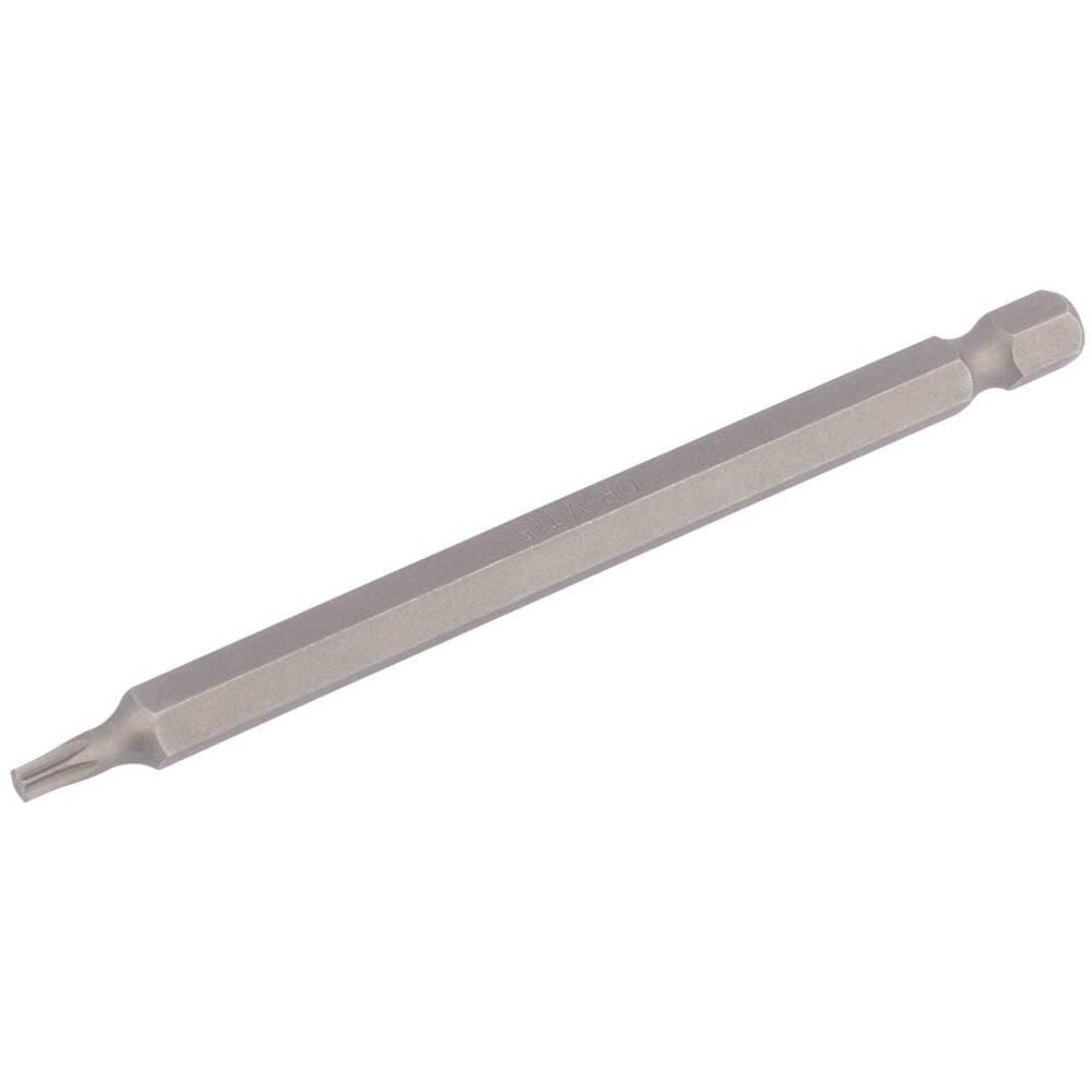 Draper 66913 Tx-Star® Insert Bit 1/4in Hex 100Mm Long T15 (Pack Of 1) each