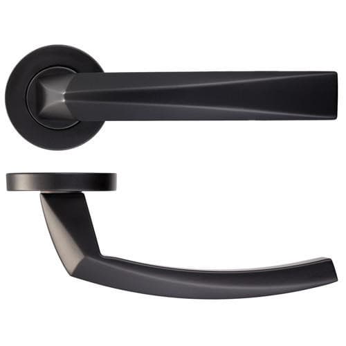 Hercules Matt Black Internal Door Handle Pack