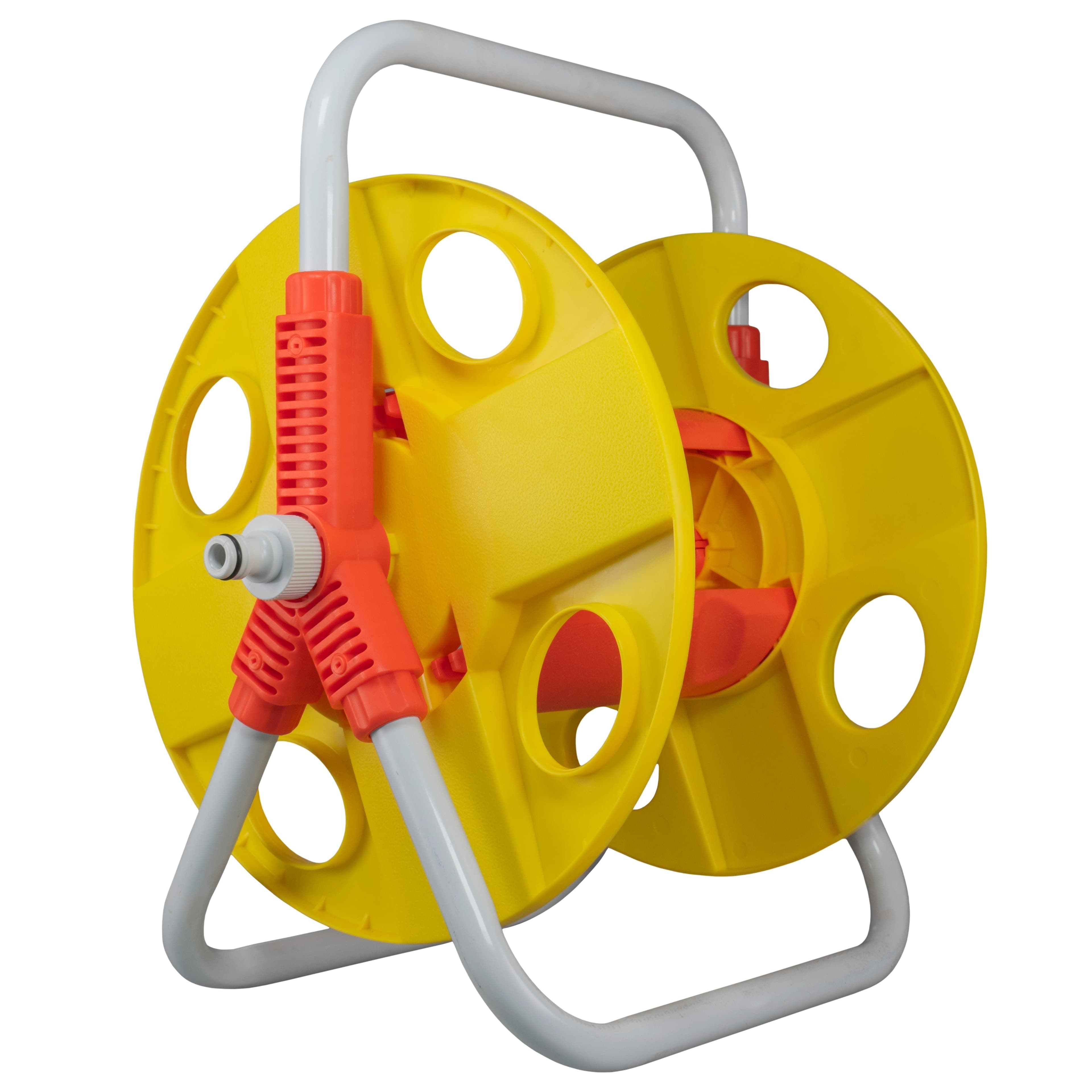 Hose Reel for 20m 1/2" Garden Hose Yellow