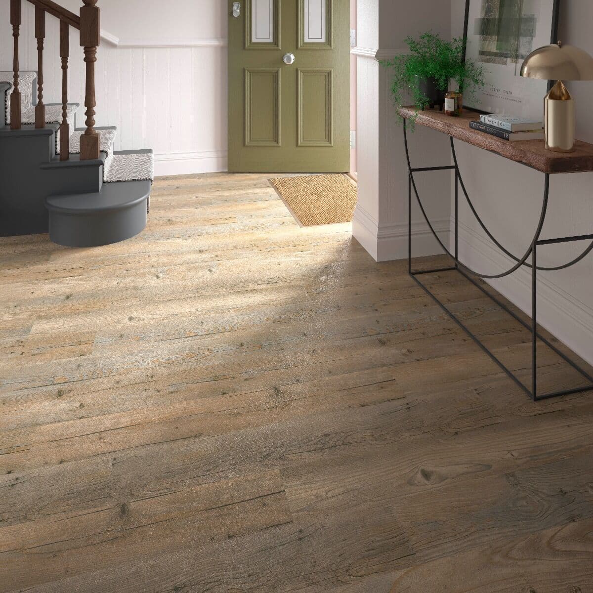 ClickLux Click-Fit Luxury Vinyl Tiles Rustic Willow 18x122cm