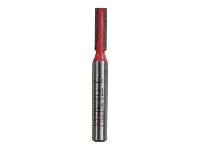 Faithfull Router Bit Tct Two Flute 5.0 X 16Mm 1/4In Shank