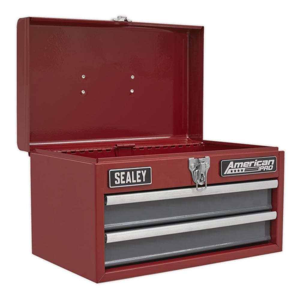 Sealey AP2602BB Toolbox 2 Drawer With Ball-Bearing Slides