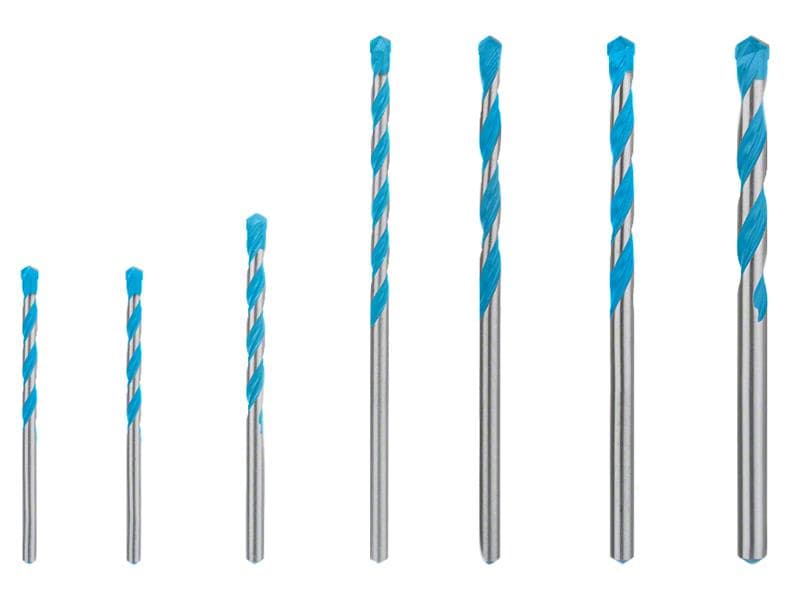 Bosch Powertool Accessories 2608900648 Expert Cyl-9 Multi Construction Drill Bit Set 7 Piece