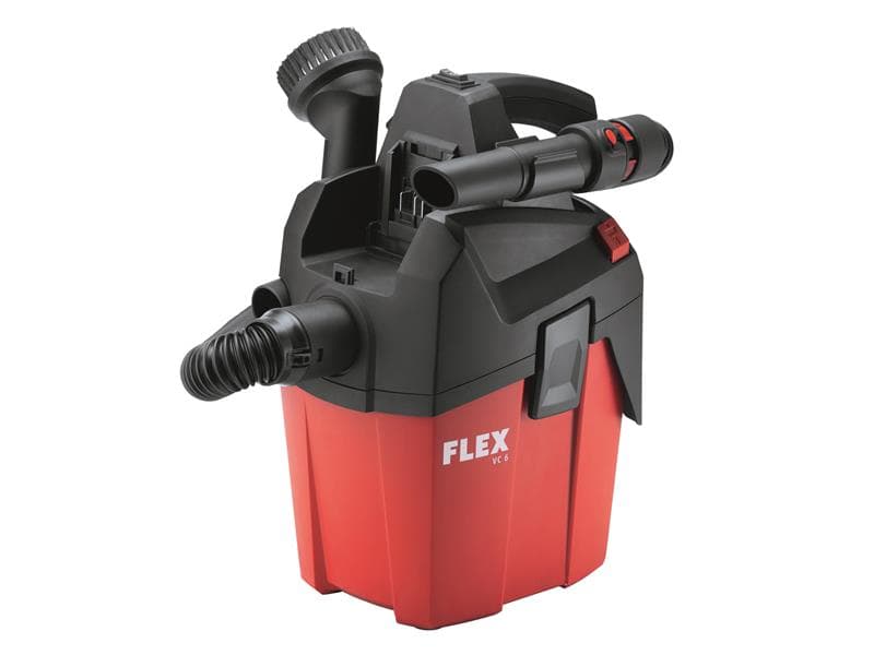 Flex Power Tools 481491 Vc 6 L Mc 18.0 Compact Vacuum Cleaner 18V Bare Unit