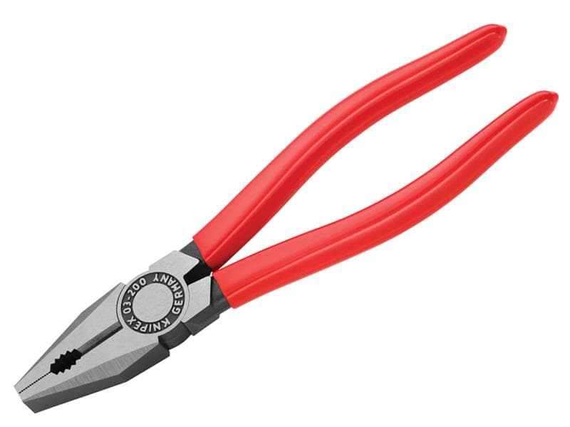 Knipex 03 01 200 SB Combination Pliers Pvc Grip 200Mm