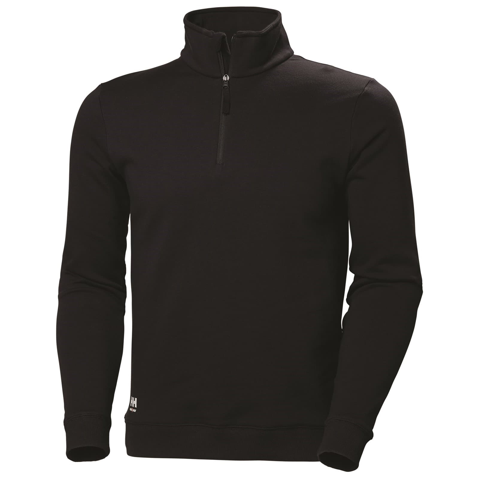 Helly Hansen Workwear Classic Half Zip Sweatshirt Size Sml Black 42106-78674-03