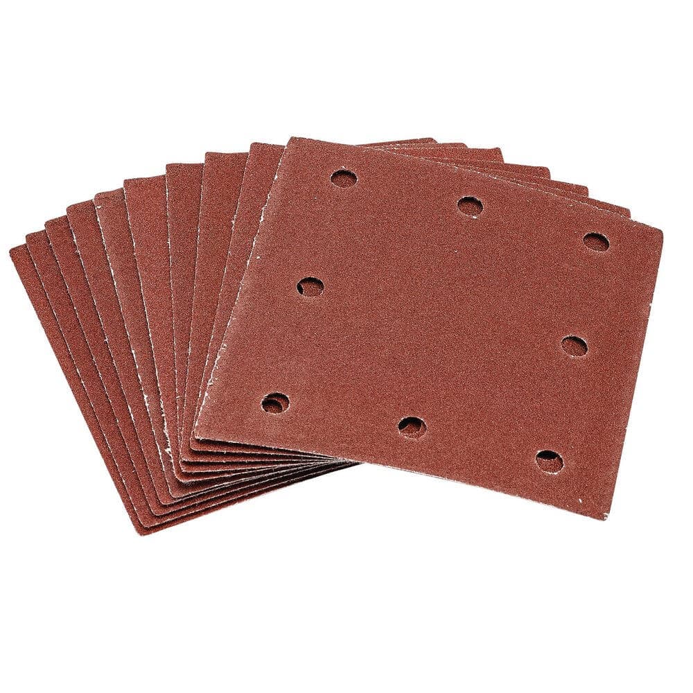 Draper 93518 1/4 Sanding Sheets 105 X 115Mm 100 Grit each