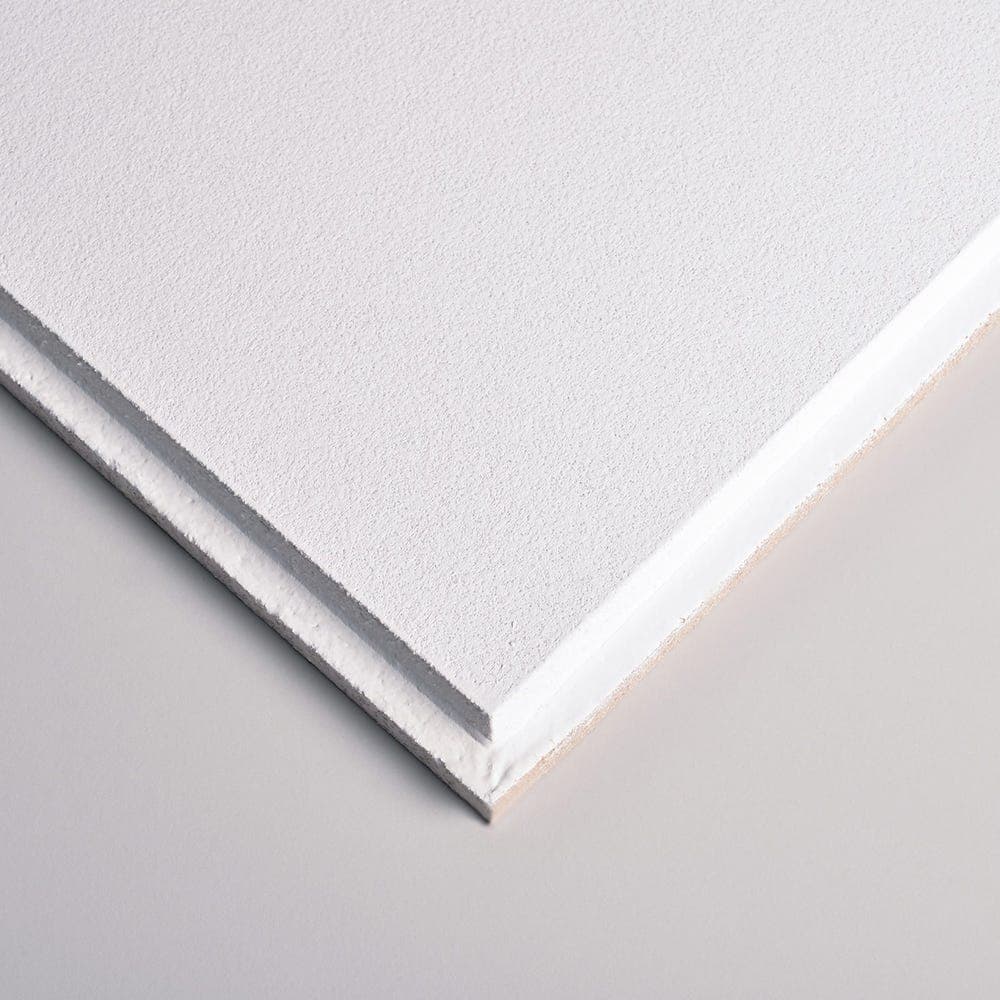 Zentia Armstrong Oplia Ceiling Tiles Tegular24 Edge 600mm x 600mm - Pack of 12 | 4.32m2 - BP2803M4B