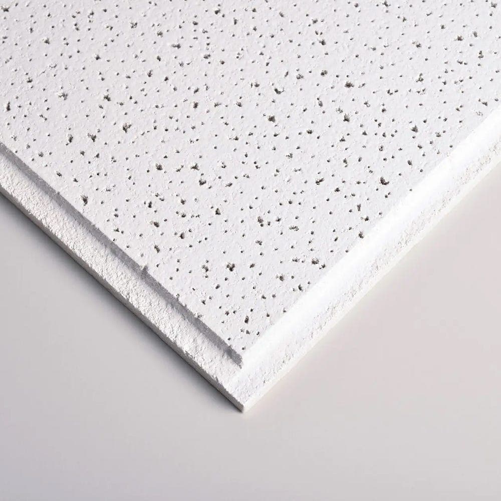 Zentia Armstrong Fission FT Ceiling Tiles Tegular24 Edge White 600mm x 600mm - Pack of 16 | 5.76m2 - BP9122M3F