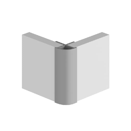 Multipanel Wall Panel Profile Type B - External Corner Profile Bright Polished