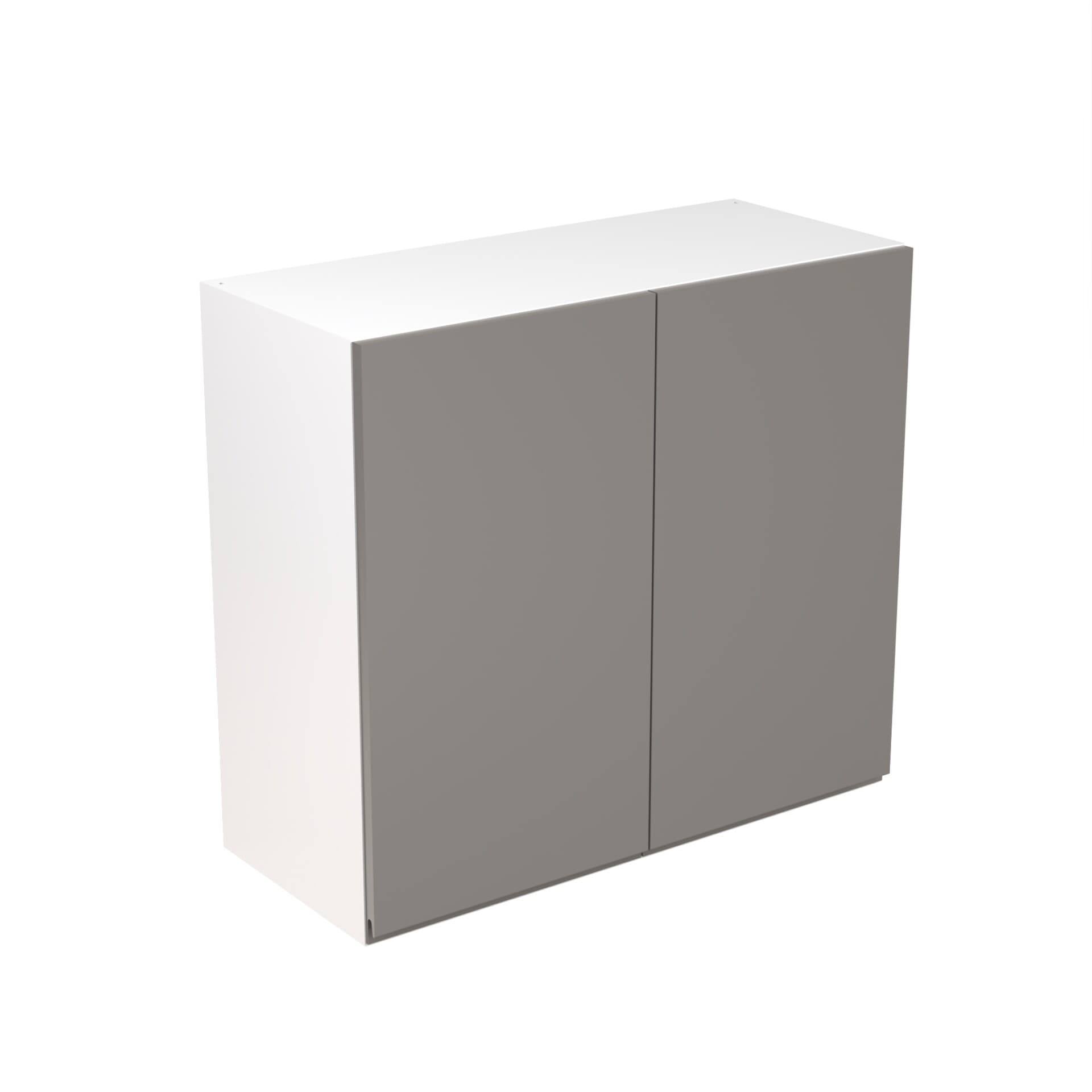 Kitchen Kit Flatpack Wall Unit J-pull Ultra Matt Dust Grey 800mm - FKKJ0838