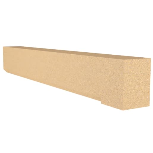 Forticrete Brown Aggregate Head Chamfered DH3 Bath 2015 Rh Piece, Size: 1005x100x140mm