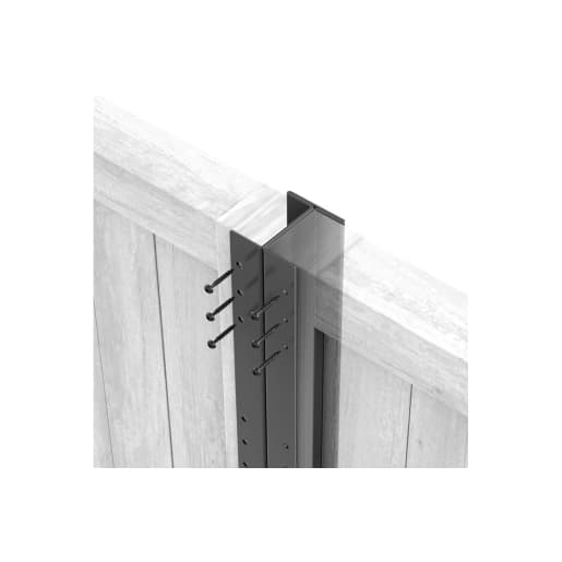 48 mm x 2700 mm Durapost Classic Fence Post Anthracite Grey Home Delivered