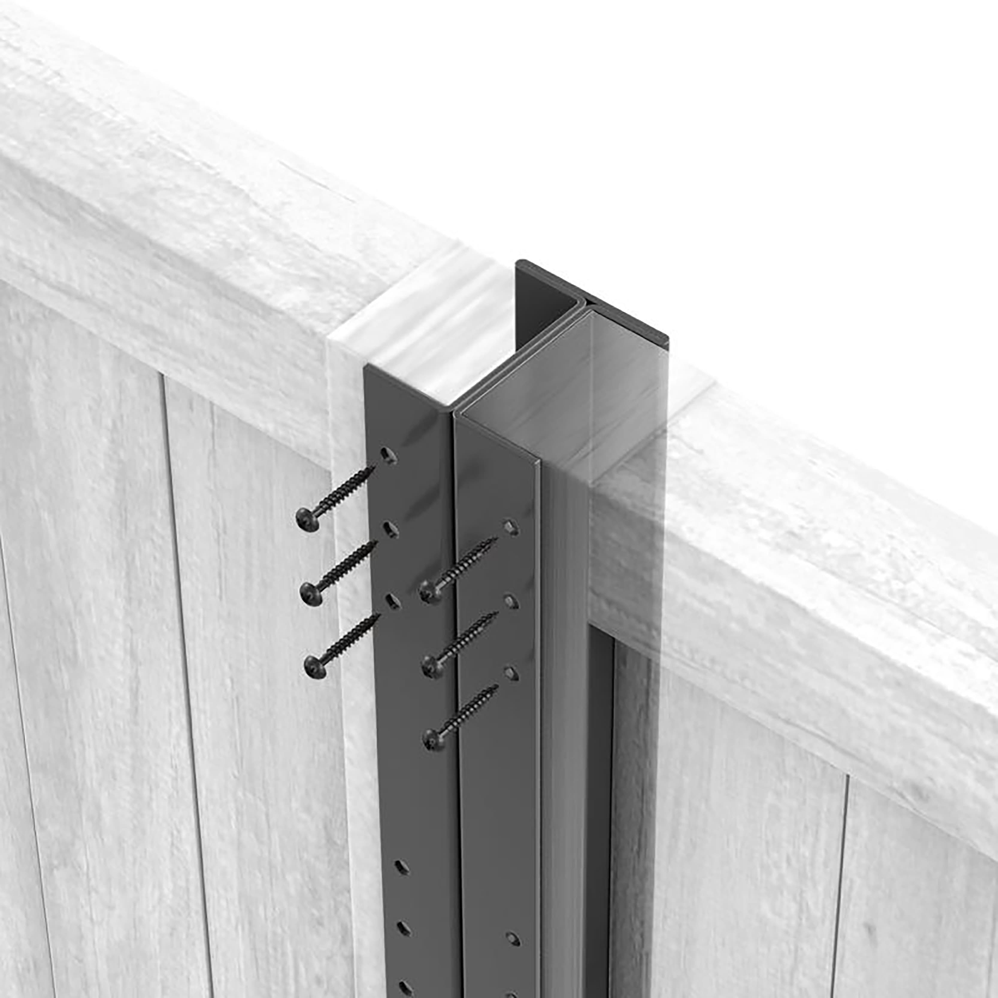 DuraPost 48 mm x 2700 mm Durapost Classic Fence Post Anthracite Grey Home Delivered