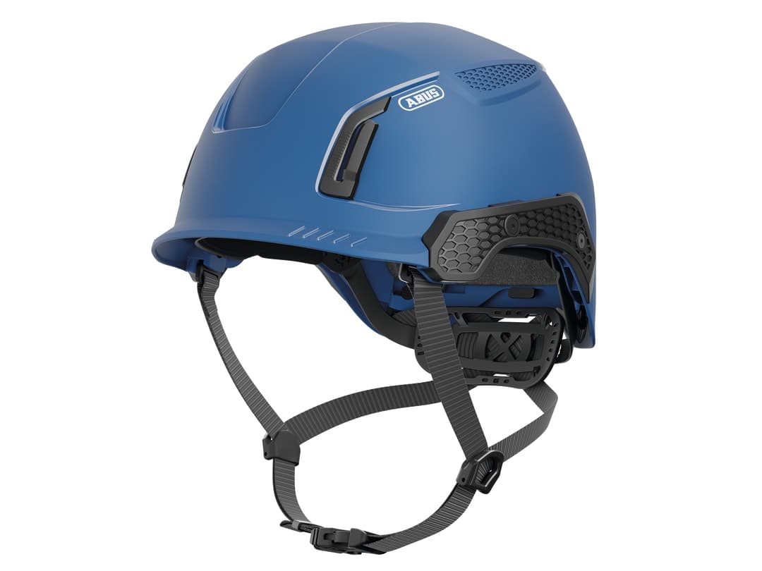 ABUS Mechanical SPECTOR-E Non-vented Safety Helmet Blue 10041394-01
