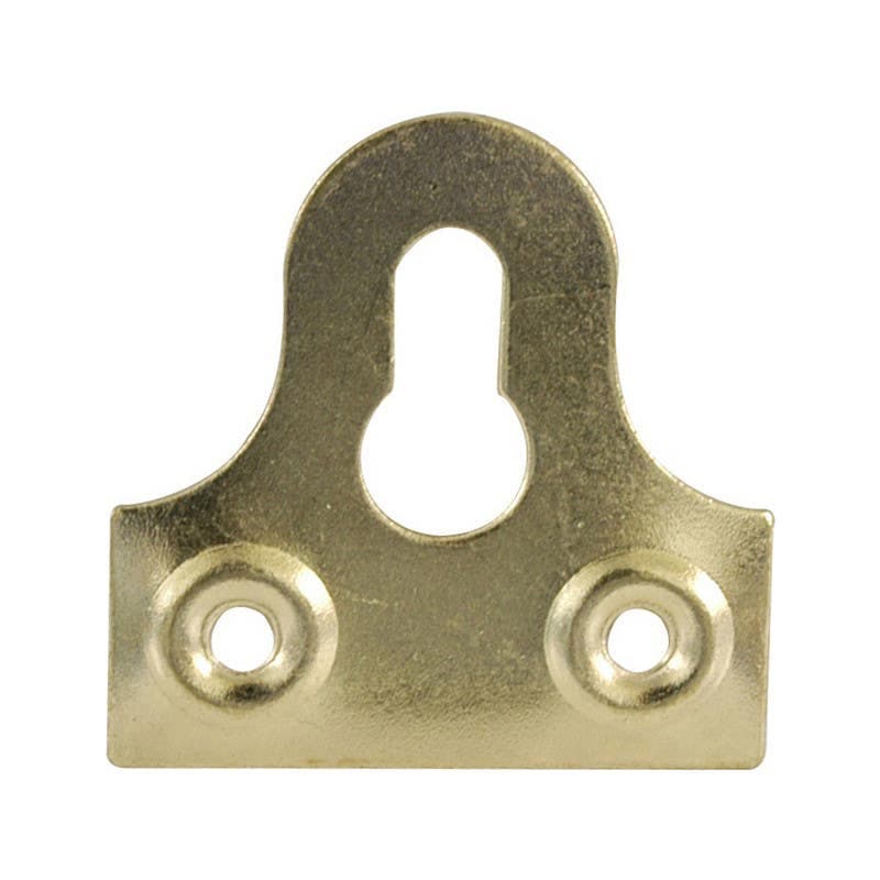 Mirror Plate Slotted 38 mm Pack 10