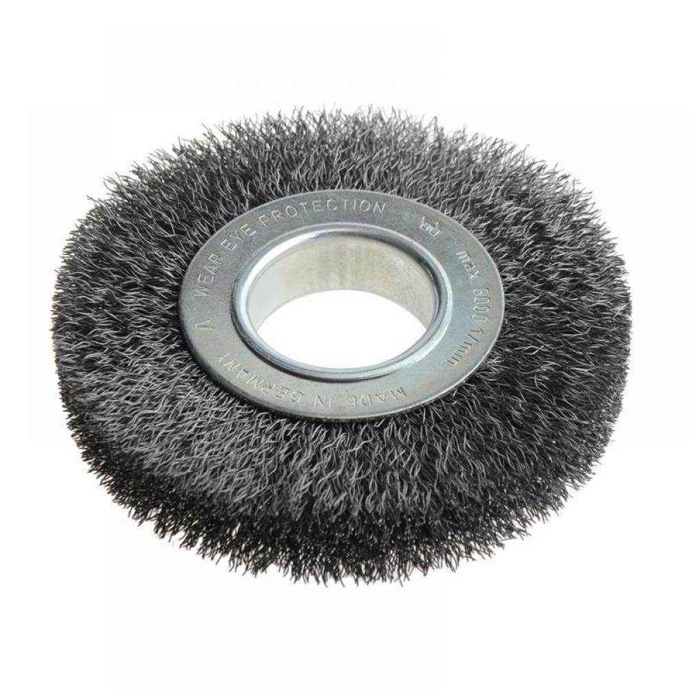 Lessmann 334.162 Wheel Brush D125Mm X W20-22 X 40 Bore Set 2 Steel Wire 0.30