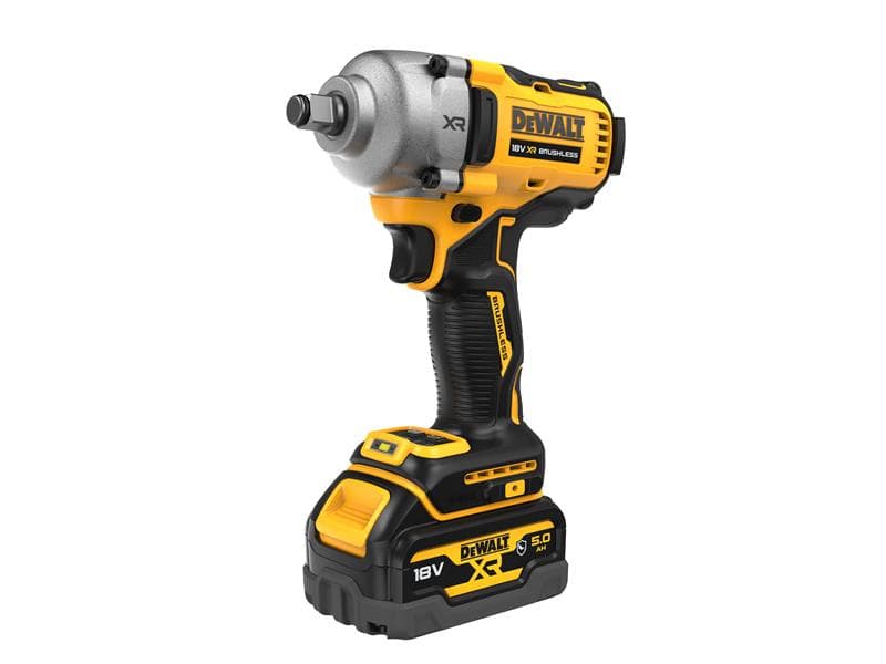 Dewalt DCF891P2T-GB Dcf891P2T Xr Bl 1/2In Hog Ring Anvil Impact Wrench 18V 2 X 5.0Ah Li-Ion