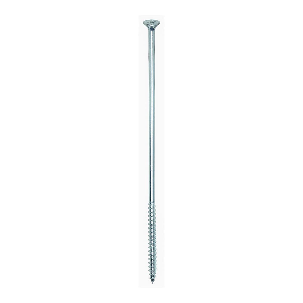 Timco 60200SOLOZ Solo Chipboard & Woodscrews - Pz - Double Countersunk - Zinc 6.0 X 200 Box 100