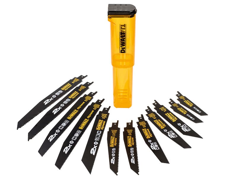 Dewalt DT2441L-QZ Dt2441L 2X Life Reciprocating Saw Blade Set 12 Piece