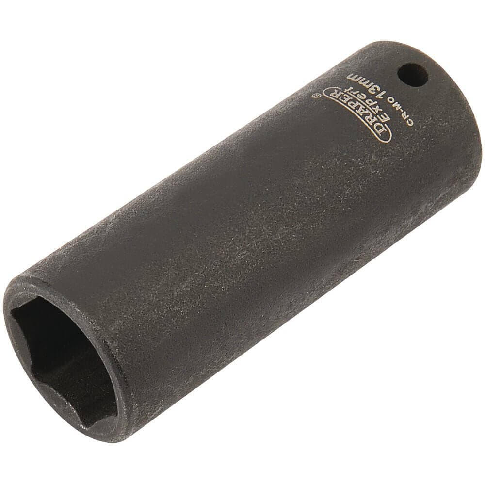 Draper Expert 05191 Expert Hi-Torq® 6 Point Deep Impact Socket 1/4in Sq. Dr. 13Mm each