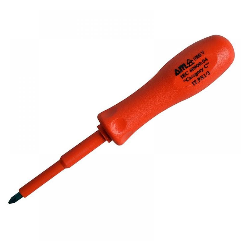 Itl Insulated UKC-01980 Insulated Screwdriver Pozi No.1 X 75Mm (3In)