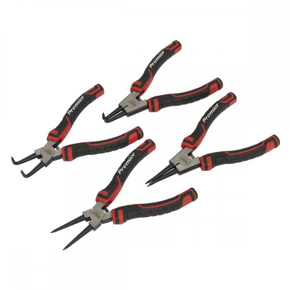Sealey AK8457 Circlip Pliers Set 180Mm 4Pc