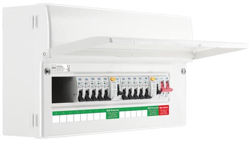 Metal Shower Kit - Ip65 63A Type A 30Ma Rcd 50A Mcb CFSHOW1A-01