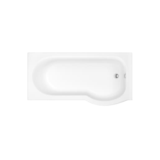 Bathrooms From Travis Perkins Rothay Evo P Shower Bath 1700mm RH