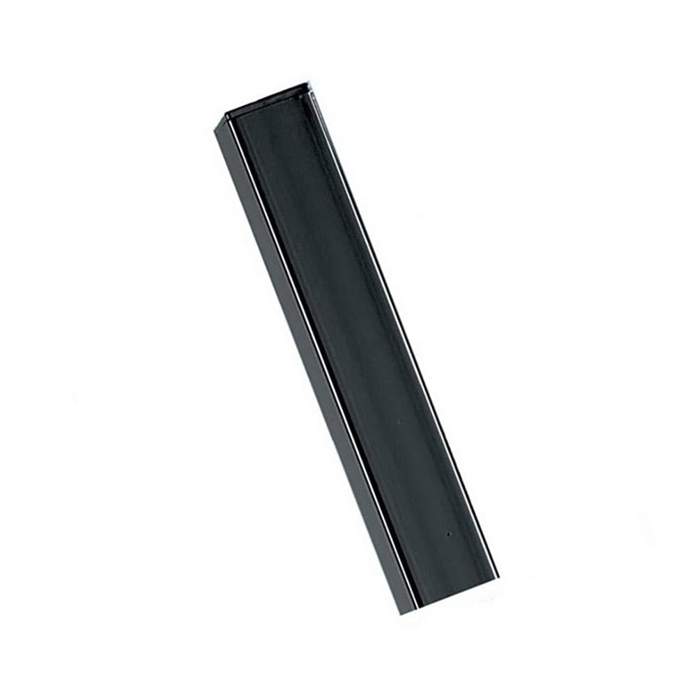 Burbage Universal Blank Flat Top Metal Post 50mm Square x 500mm Long Bolt Down Zinc & Powder BP50X500ZP