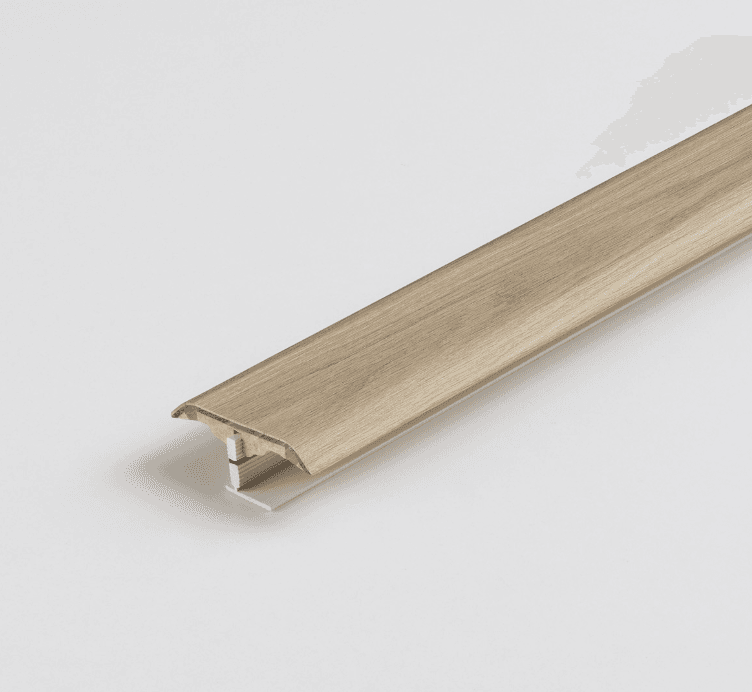 Oak Oxford sanded 3-in-1 vinyl profile