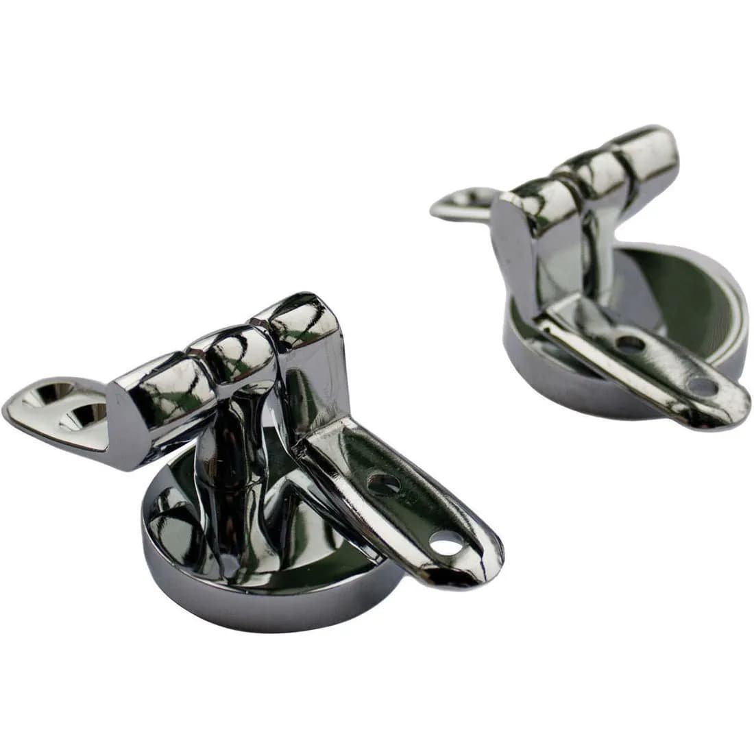 Wooden Toilet Seat Hinges Chrome