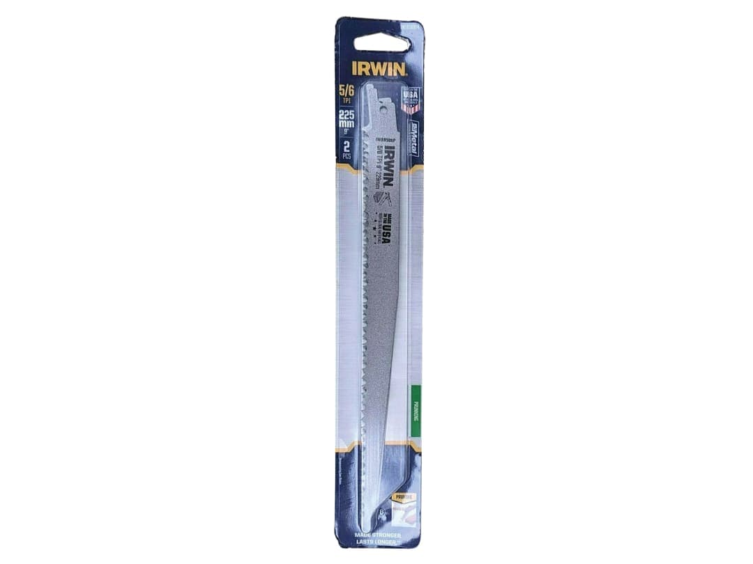 Irwin IRWIN® Wood Pruning Sabre Saw Blade 225mm (Pack 2) IW1016914