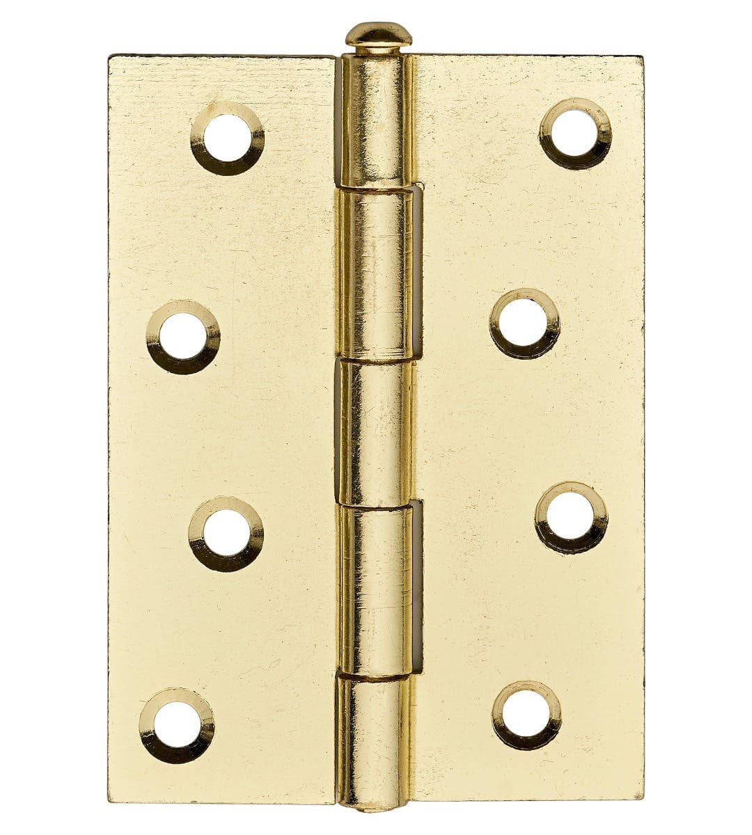 Loose Pin Butt Hinge - 100x41mm - Brass Plated - Pair - Hardware Solutions