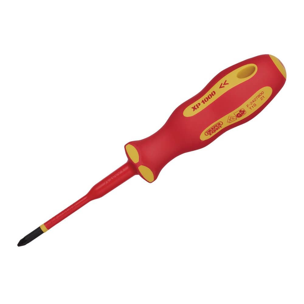 Xp1000 02165 Vde Slimline Pz Type Screwdriver No.1 X 80Mm each 1