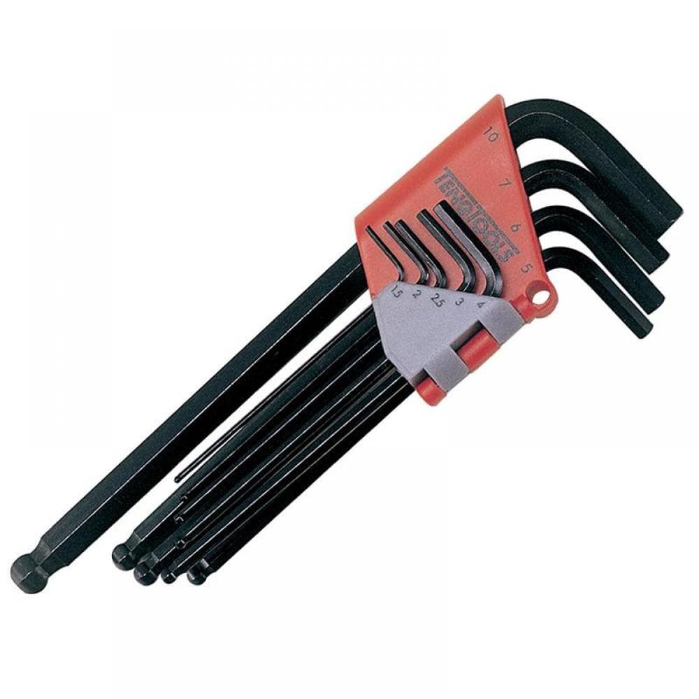 Teng 1479MMA Metric Ball Point Hexagon Key Set 9 Piece