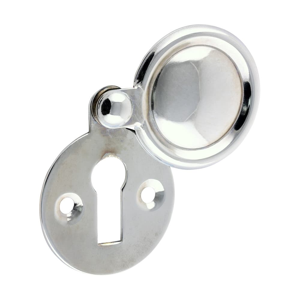Timco Pair Of Traditional Pattern Escutcheon - Polished Chrome TIMpac 1 200061P
