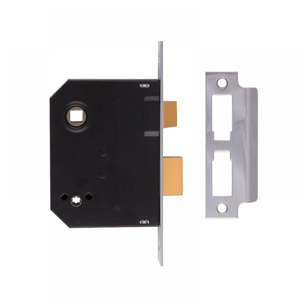 Union Y2294-PL-3.00 2294 Mortice Bathroom Lock Polished Brass 76Mm 3In Visi