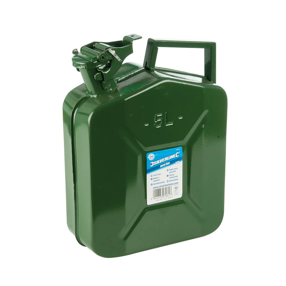Silverline 342497 Jerry Can 5Ltr Each 1
