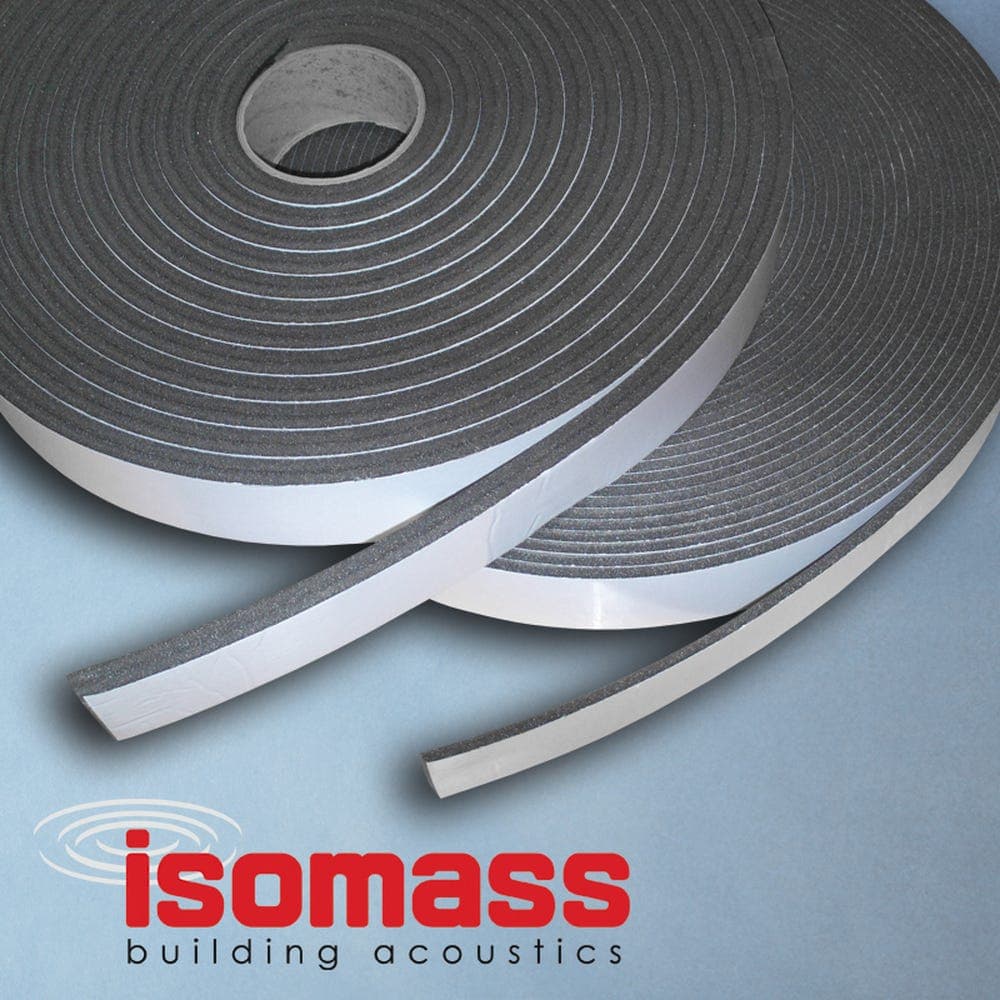 Isomass Isocheck Acoustic Isolation Strip 25000mm x 100mm x 5mm