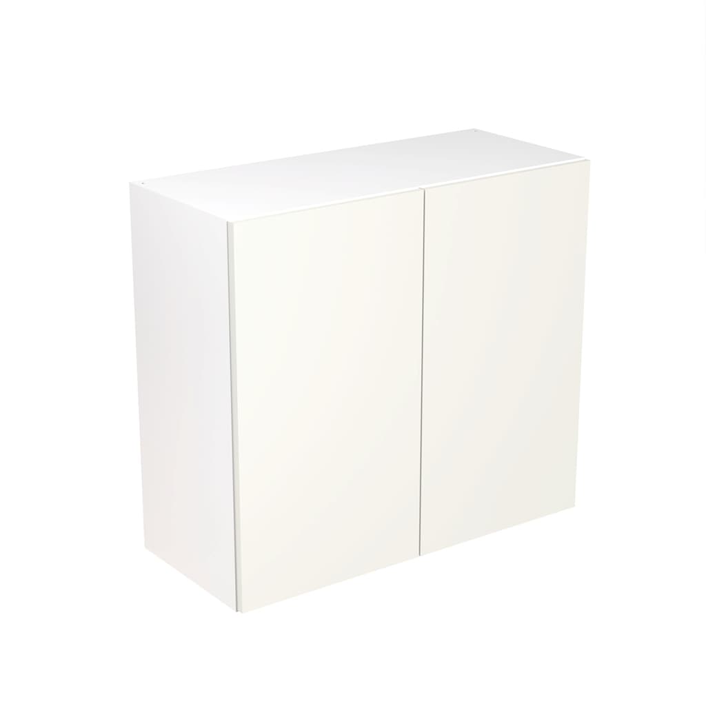 Flatpack 800 Wall Kitchen Cabinet Slab Supermatt White