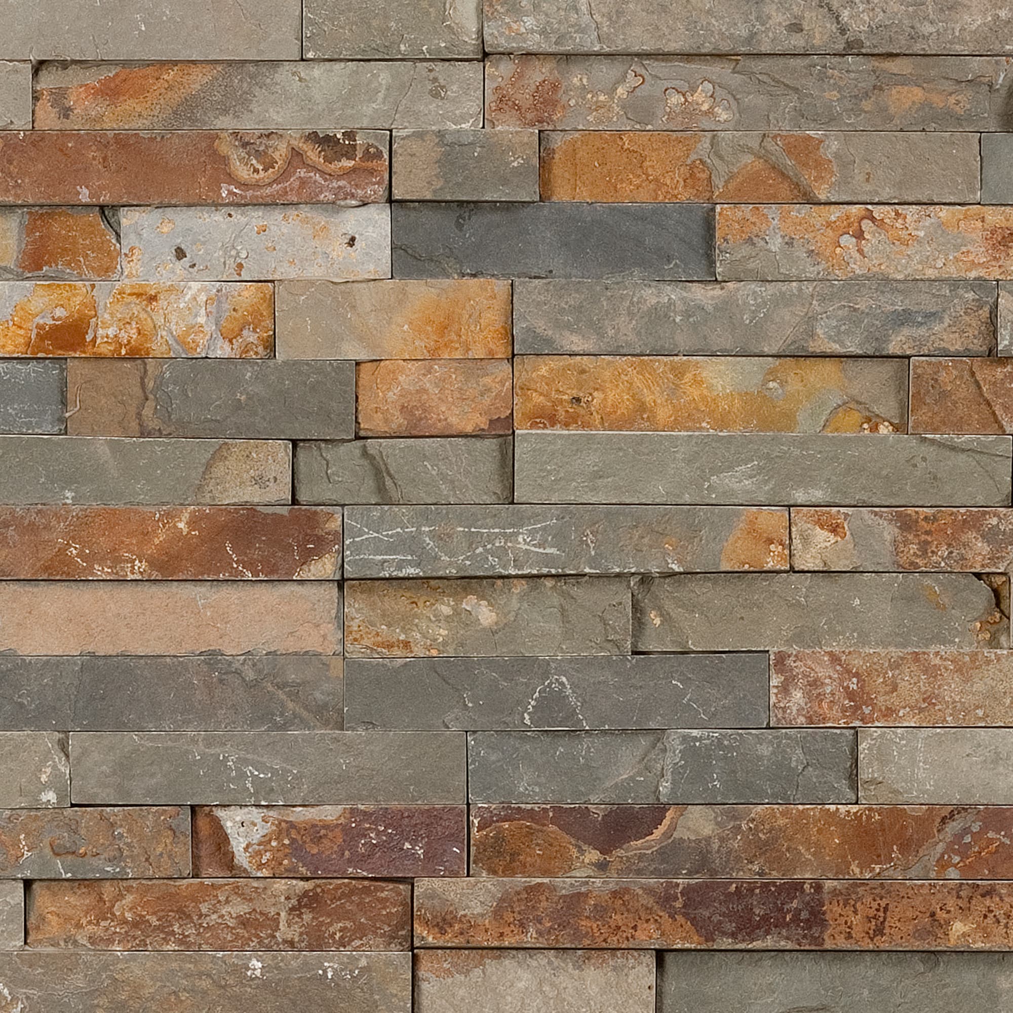 Marshalls Stoneface Drystack Veneer Copper Slate Walling Z Shape