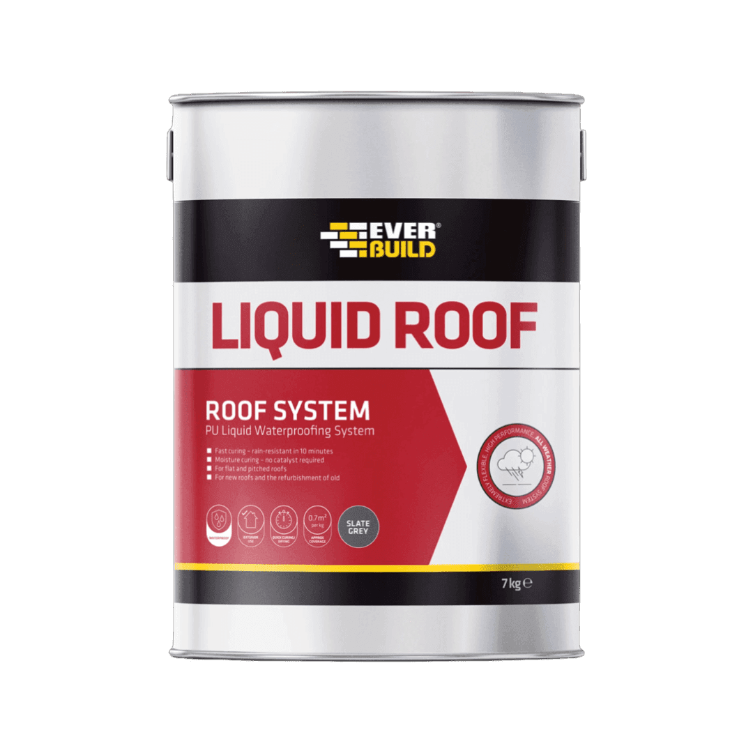 Sika Everbuild Aquaseal Liquid Roof - 7/21kg - Two-Coat Polyurethane-Based Waterproofing