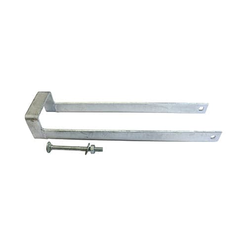 Throw-Over Gate Loop – Hot Dipped Galvanised - 350mm