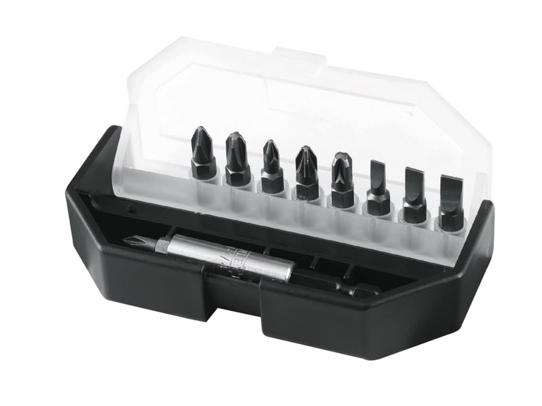 STANLEY® Hand Tools Slotted/Phillips/Pozidriv Insert Bit Set, 10 Piece 1-68-734