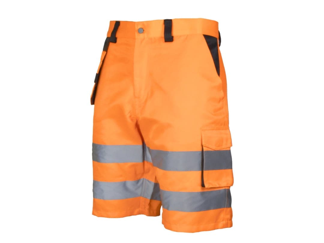 Scan Hi-Vis Holster Shorts Orange - W32-33in SCAHVHSMO