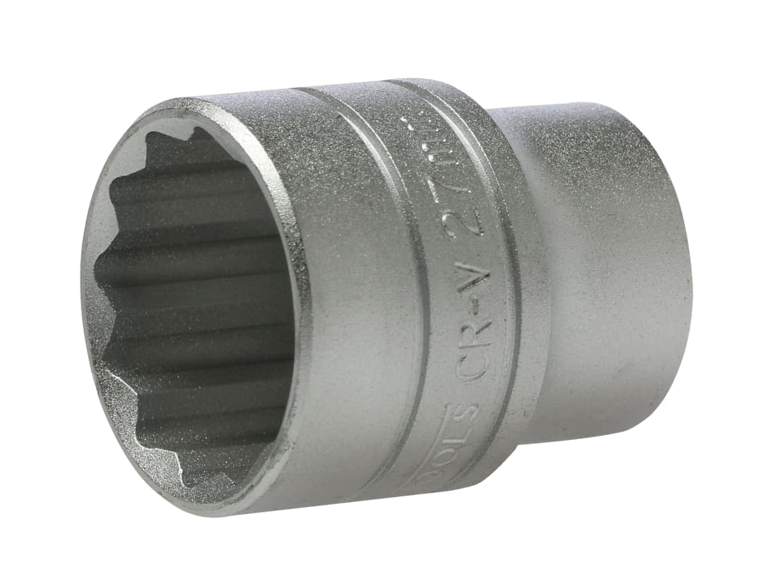 Teng Bi-Hexagon Socket 12-Point 1/2in Drive 27mm M120527-C