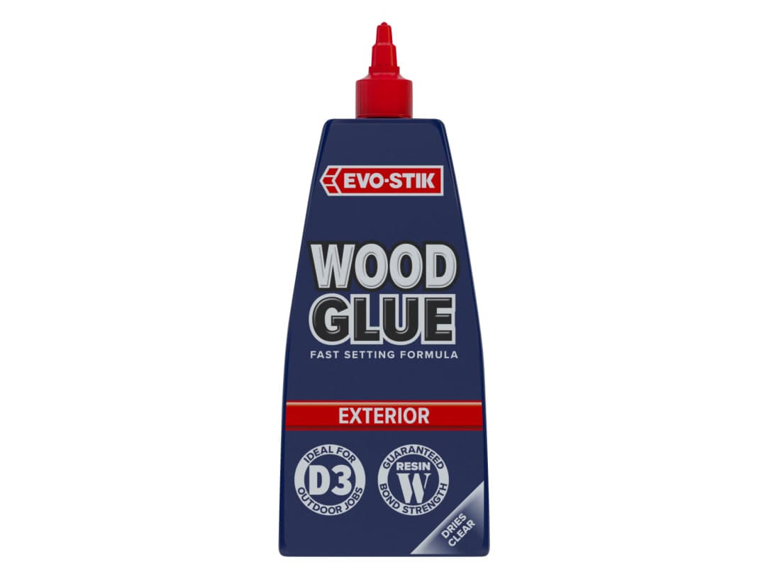 EVO-STIK Resin 'W' Wood Adhesive Weatherproof D3 500ml 30615823